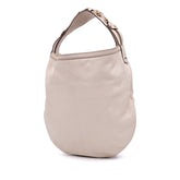 Leather Horsebit Hobo Bag